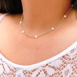 Cadena con Perlas del Rïo