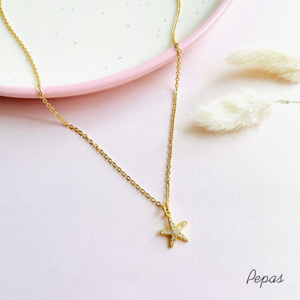 Cadena con Dije de Estrella de Mar